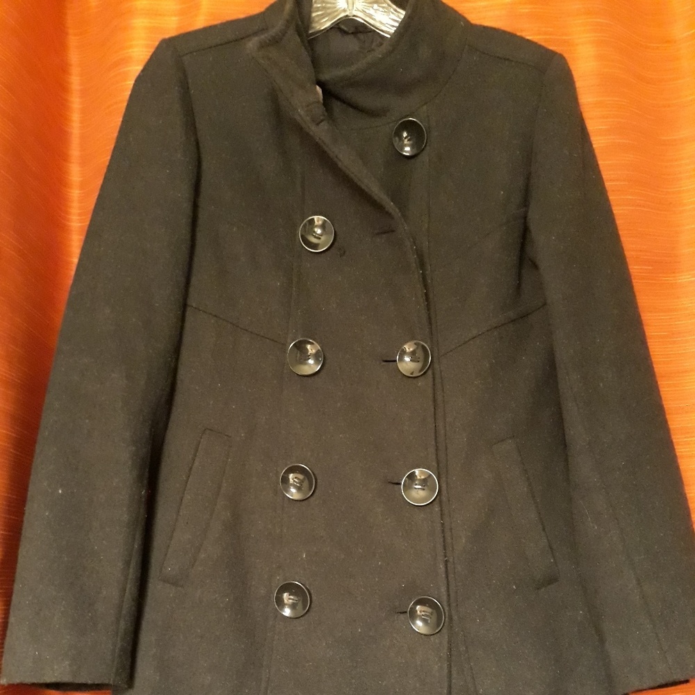 Womens Wool Coat - Picture 2 of 4